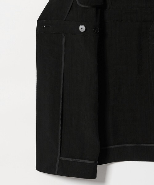 conte ベスト ジレ 「conte」ツイル ノースリーブジレ レディース