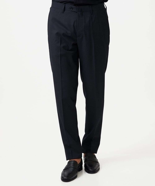 【NEW】ミッシェルクランオム（MICHEL  HOMME）/【セットアップ】チェック柄スラックスパンツ MICHEL KLEIN HOMME（ミッシェルクラン オム） スラックス