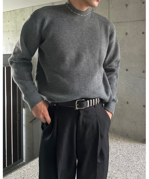 Otte セーター ニット クラシックハーフネックニット メンズ
