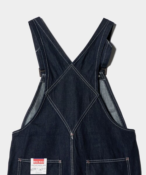【別注】BIGMAC / デニム オーバーオール 25SS BIG MAC（ビッグマック） オールインワン 「別注」「BIG MAC」デニム