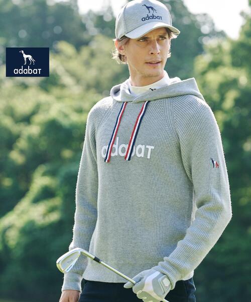 adabat（アダバット） パーカー 「新レーベル ADABAT NAVY」ニット