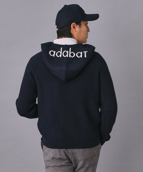 adabat（アダバット） パーカー 「新レーベル ADABAT NAVY」ニット