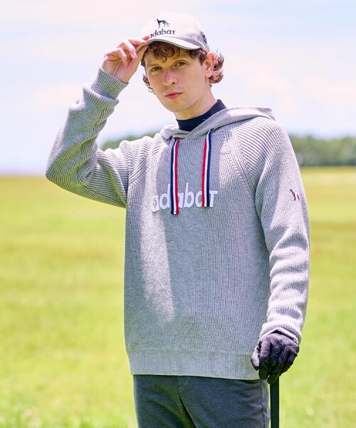 adabatニットパーカー adabat（アダバット） パーカー 「新レーベル ADABAT NAVY」ニット