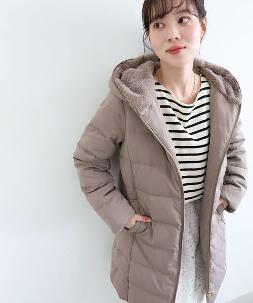 le.coeur blanc（ルクールブラン） ダウンコート ダウンジャケット