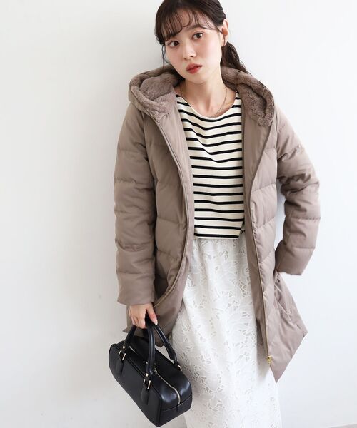 le.coeur blanc（ルクールブラン） ダウンコート ダウンジャケット