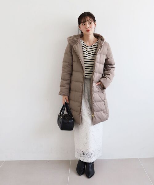 le.coeur blanc（ルクールブラン） ダウンコート ダウンジャケット