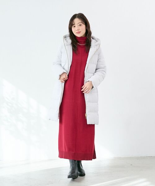 le.coeur blanc ダウンコート ダウンジャケット ファーフード