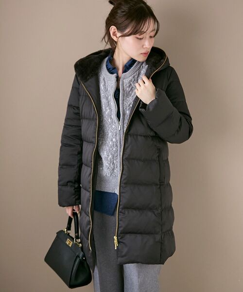 美品　le.coeur blanc ルクールブラン　ユーティリティロングダウン ユーティリティロングダウン/le.coeur blanc(ルクールブラン