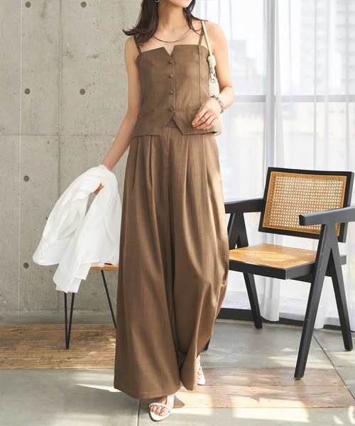 「KOBE LETTUCE」 セットアップ M ネイビー レディース_画像2