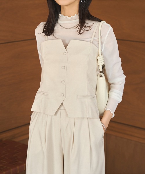 「KOBE LETTUCE」 セットアップ M ネイビー レディース_画像6