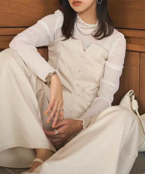 「KOBE LETTUCE」 セットアップ M ネイビー レディース_画像7