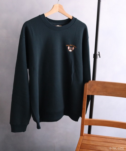 トレーナー スウェット 「公式」トムとジェリー フーディー＆サガラ