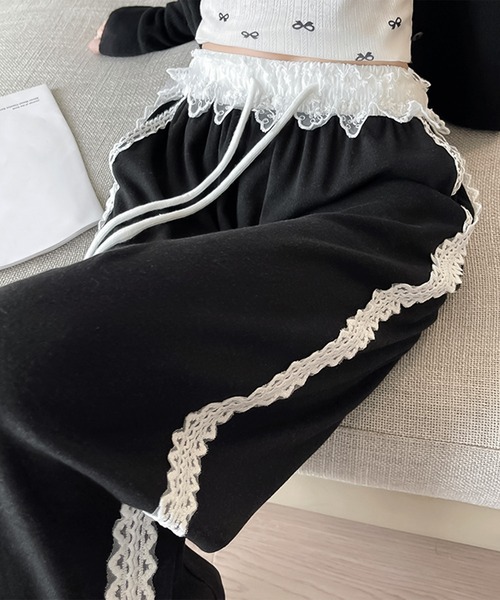 blackdia ocean（ブラックダイヤオーシャン） ワイドパンツ スウェット