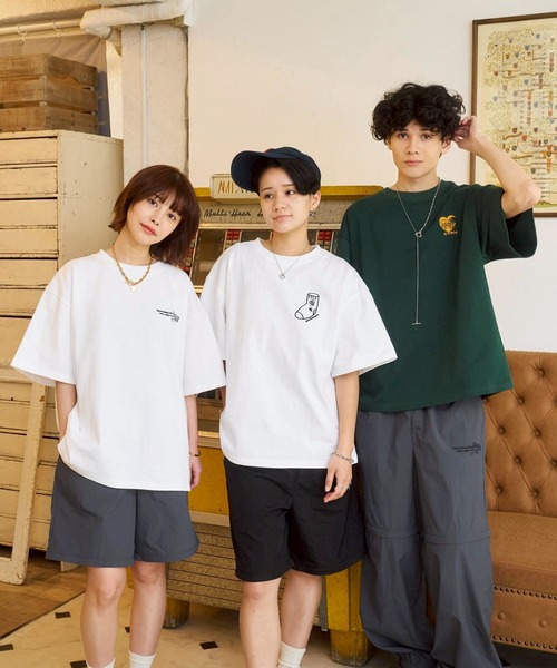 「kaoyorinakami」 半袖Tシャツ SMALL ブラック メンズ_画像5