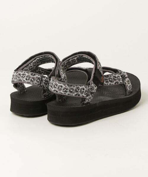 「Teva」 フラットサンダル 22cm グレー レディース_画像2