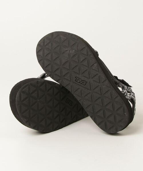 「Teva」 フラットサンダル 22cm グレー レディース_画像3