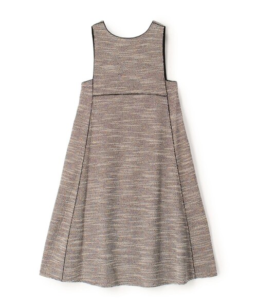 TOMORROWLAND collection ジャンパースカート ファンシーニット フロン