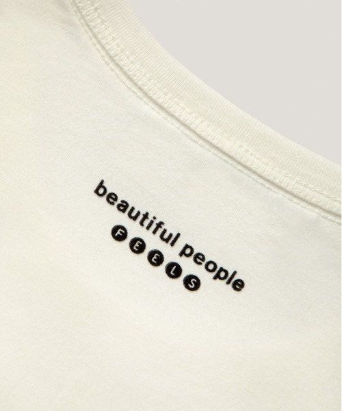 「beautiful people」 半袖Tシャツ X-SMALL ブラック レディース_画像2