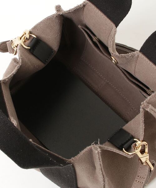 「VIOLAd'ORO」 ワンポイント2WAYバッグ - ブラウン レディース_画像4