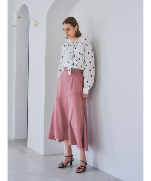 「YECCA VECCA」 スカート M チャコールグレー レディース_画像6