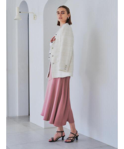 「YECCA VECCA」 スカート M チャコールグレー レディース_画像9