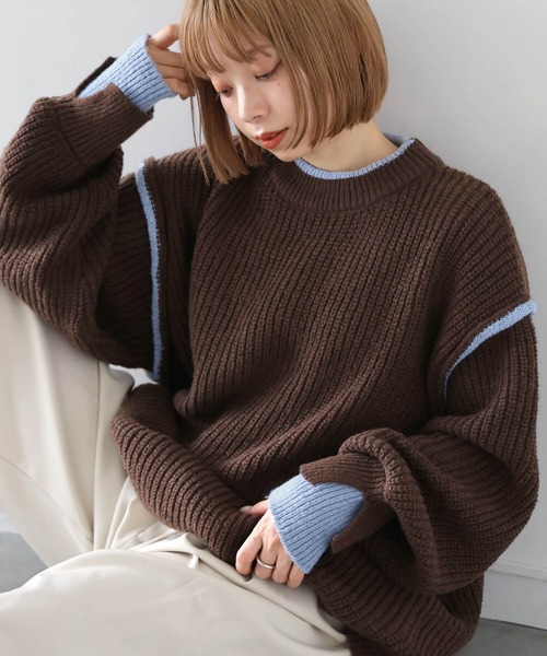 tiptop（ティップトップ） ニット セーター 「ZOZO限定アイテム」畦編