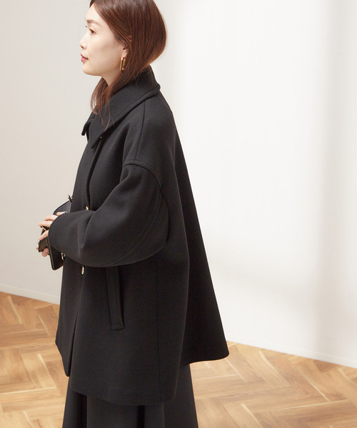 L’ESSAGE ジャーナルスタンダード ロングコート 38 美品 ブラック M journal standard L'essage（ジャーナルスタンダード レサージュ