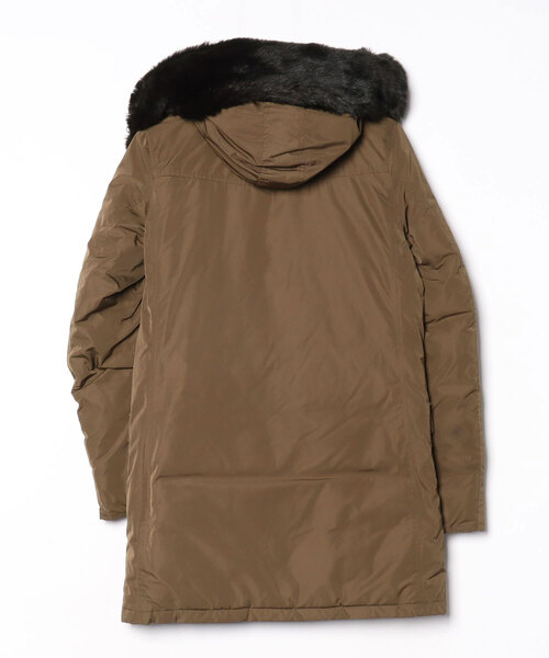 「MAISON SCOTCH」 ダウンコート 1 グリーン レディース_画像2