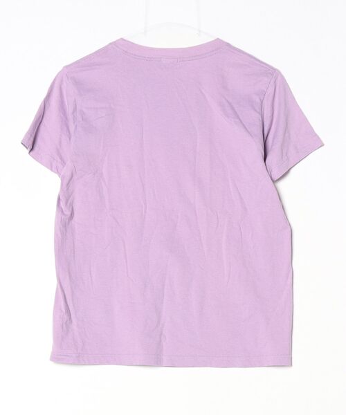 「k3」 半袖Tシャツ O/S パープル レディース_画像2