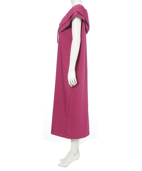 「Edit Sheen」 ノースリーブワンピース M ブラック レディース_画像7