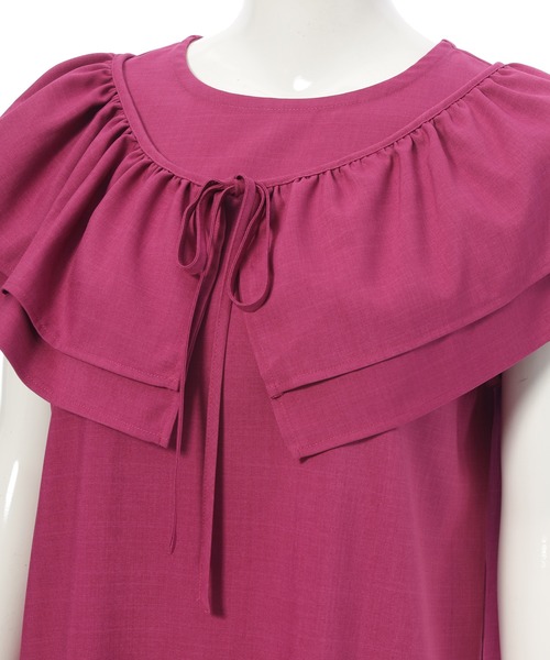 「Edit Sheen」 ノースリーブワンピース M ブラック レディース_画像9