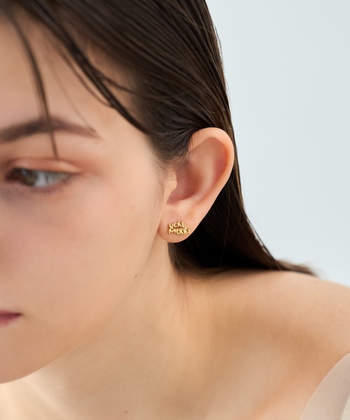 ete（エテ） ピアス 「Winter Treat｜VERY MERRY」 ダイヤモンド