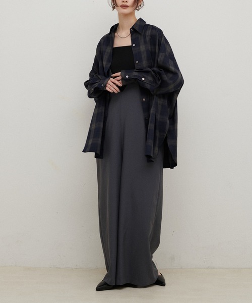 「LARUTA」 オーバーオール FREE ブラック レディース_画像7