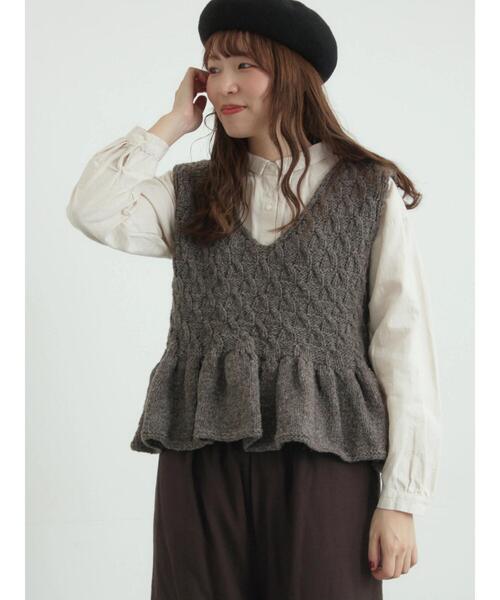 TSUHARU by Samansa Mos2（ツハルバイサマンサモスモス） ベスト ジレ