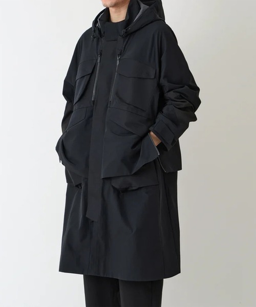 ダウンジャケット ダウン 「White Mountaineering/ホワイトマウンテニアリング」WINDSTOPPER COAT メンズの画像