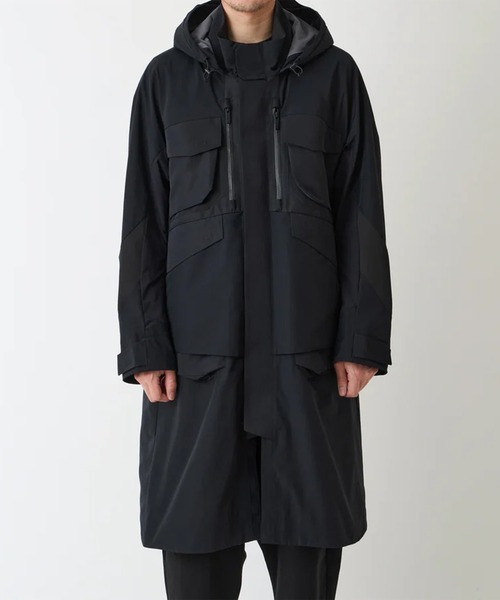 ダウンジャケット ダウン 「White Mountaineering/ホワイトマウンテニアリング」WINDSTOPPER COAT メンズの画像
