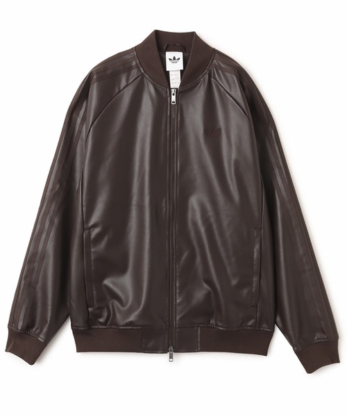 adidas（アディダス） コート ジャケット adidas SST PLEATHER TRACK