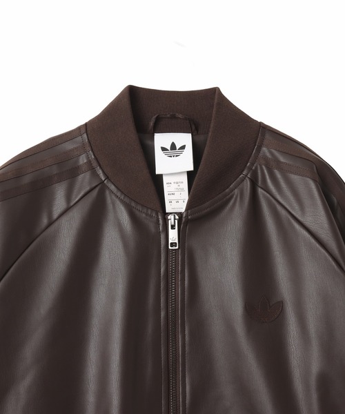 adidas（アディダス） コート ジャケット adidas SST PLEATHER TRACK