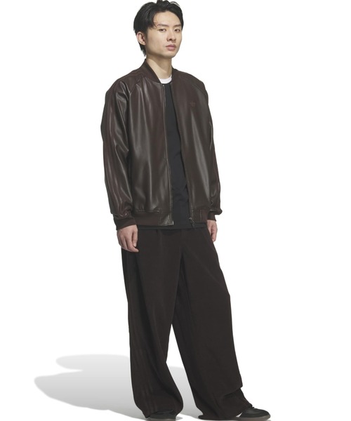 adidas（アディダス） コート ジャケット adidas SST PLEATHER TRACK