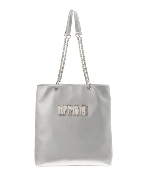 GYDA（ジェイダ） トートバッグ GYDAbijouプレートチェーントートBAG 