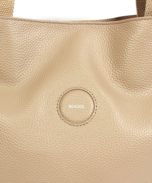 「Beau're」 トートバッグ FREE グレイッシュベージュ レディース_画像2
