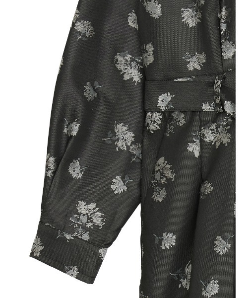 Ameri（アメリ） サロペット オーバーオール POSEY BLOOM JACQUARD