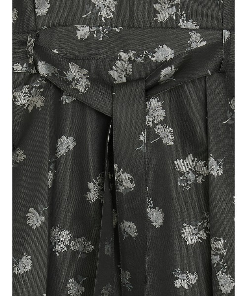 Ameri（アメリ） サロペット オーバーオール POSEY BLOOM JACQUARD