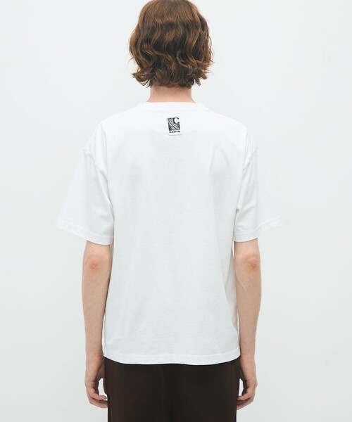 「CABaN」 半袖Tシャツ M ホワイト メンズ_画像5
