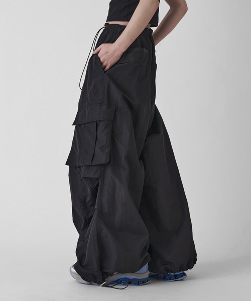 【Neucon】NYLON BALLOON TRUCK CARGO PANTS Lui's（ルイス） ワイドパンツ カーゴパンツ 「Neucon」NYLON BALLOON