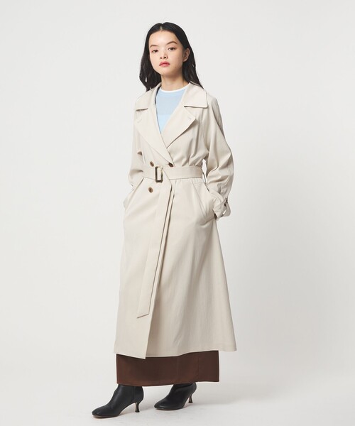 EMMEL REFINES エメルリファインズ レオパードステンカラーコート EMMEL REFINES（エメルリファインズ）の「＜EMMEL REFINES＞EM