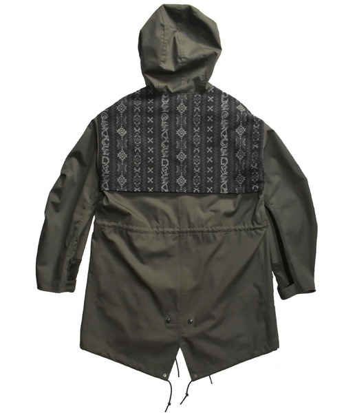 モッズコート コート TRIVAL JACQUARD MODS COAT メンズの画像