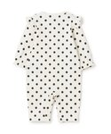 ベビー服 ロンパース レースフリルカバーオールの詳細画像1