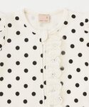 ベビー服 ロンパース レースフリルカバーオールの詳細画像2