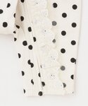 ベビー服 ロンパース レースフリルカバーオールの詳細画像4